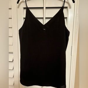 Express Black V-Neck Spaghetti Strap Cami